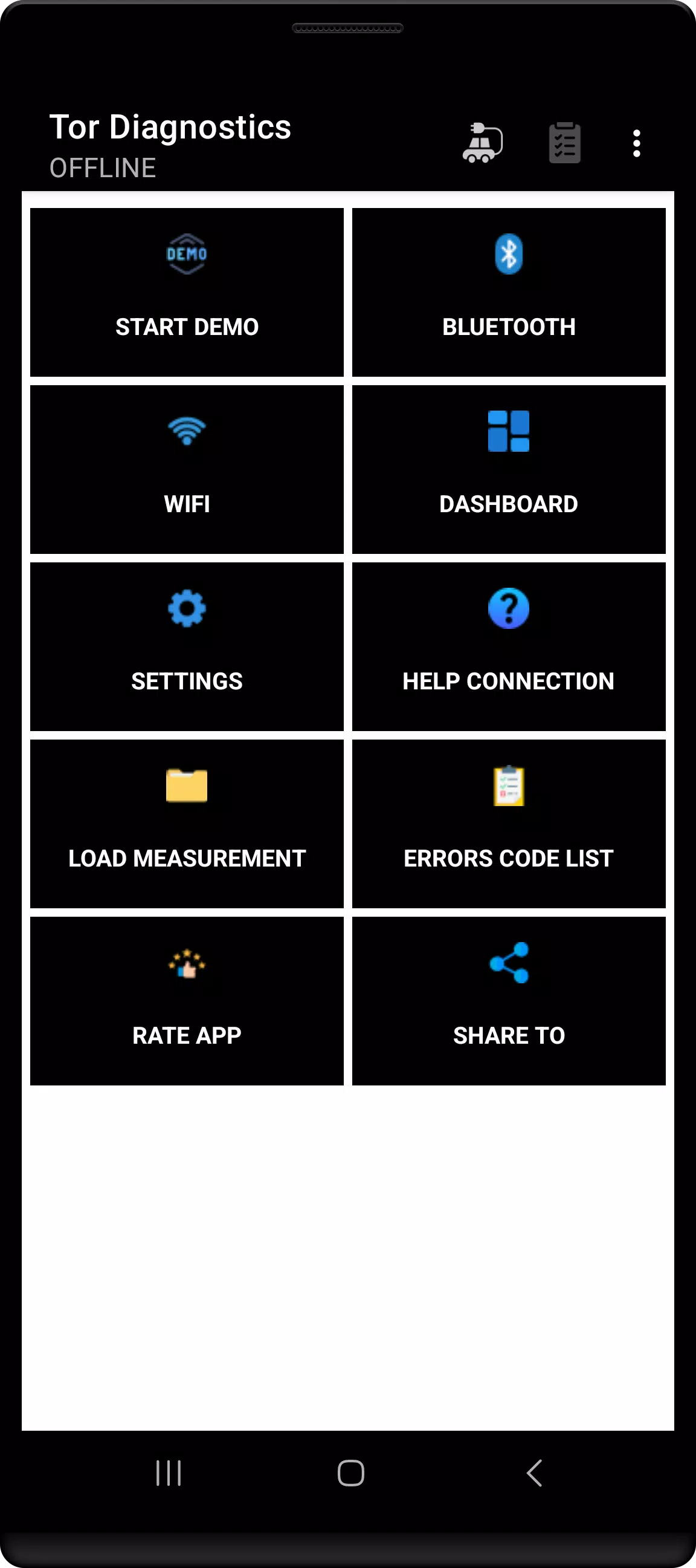 Tor OBD2 Diagnostics 스크린샷 1