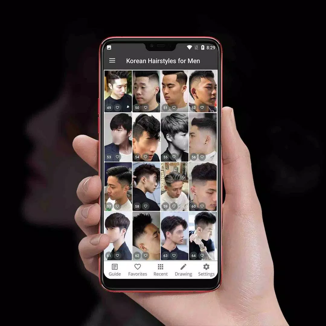 Korean Hairstyles for Men Screenshot 3