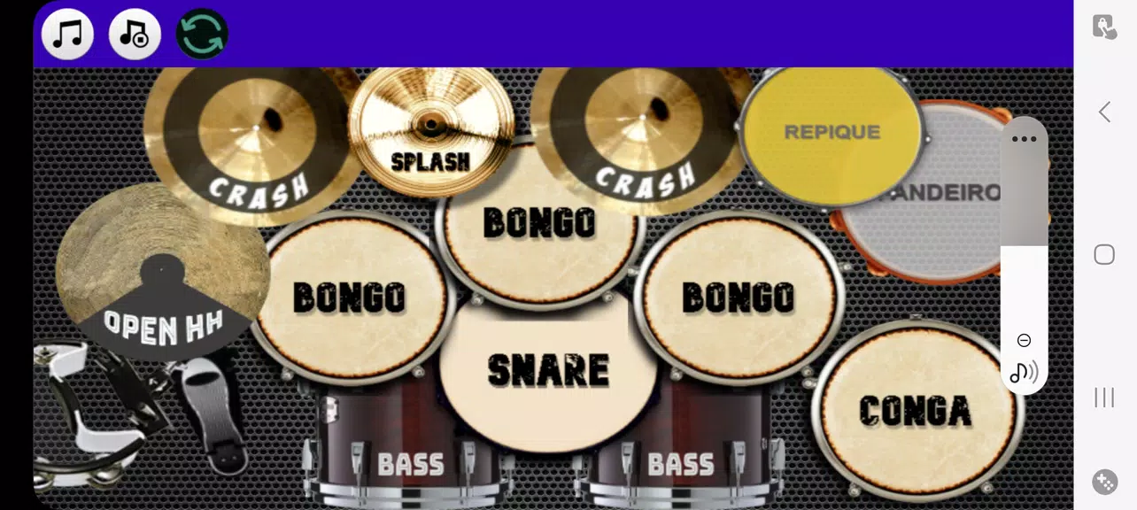 Drum Studio: Bateria Virtual Captura de tela 3