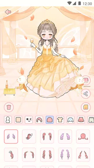 Cute live star:dress up avatar Ảnh chụp màn hình 3
