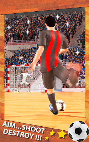 Shoot Goal - Indoor Soccer Screenshot 1