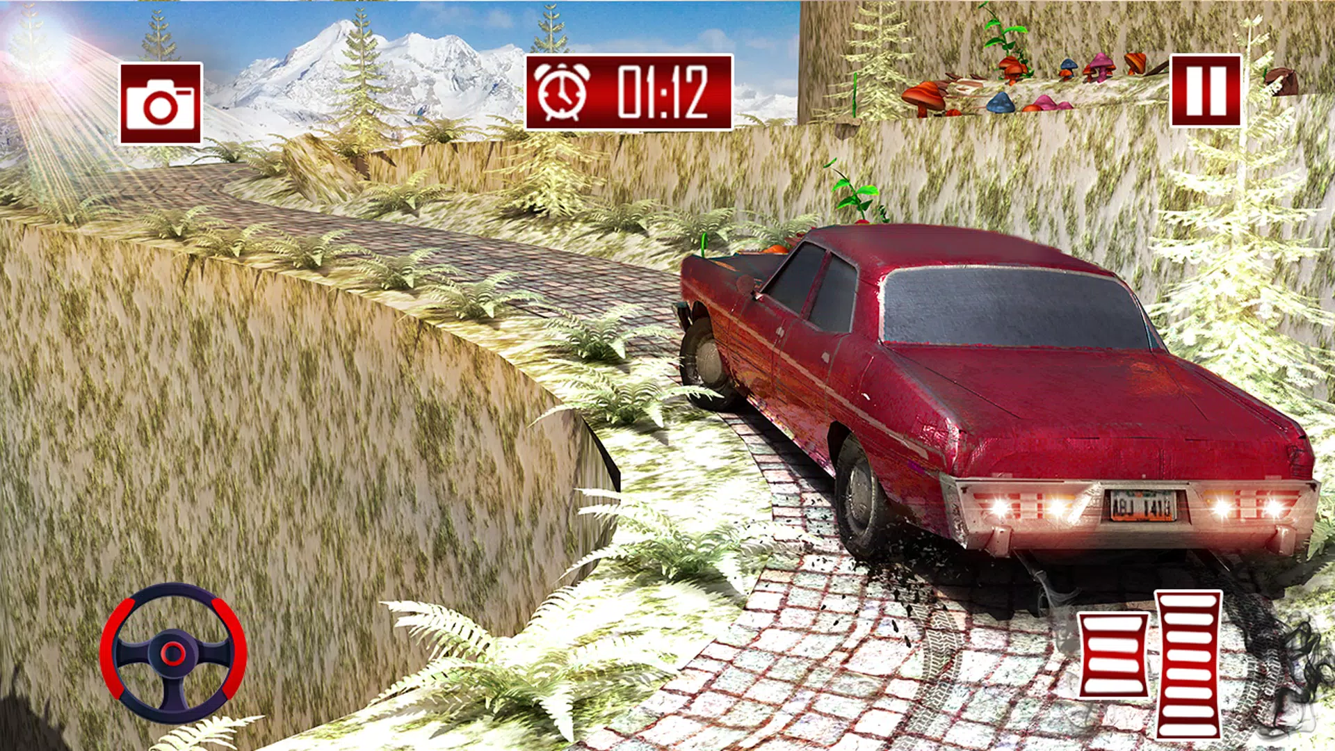 Classic Car Real Driving Games Скриншот 2