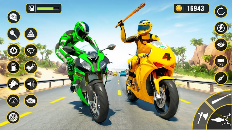 Moto Attack - Bike Racing Game Ekran Görüntüsü 2