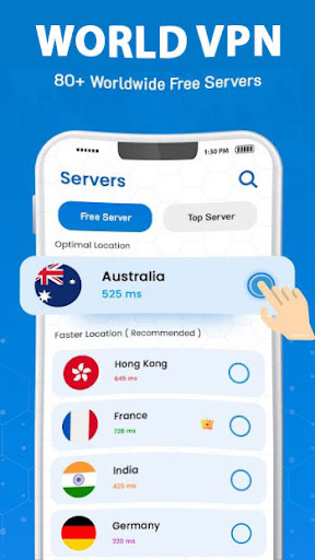 World VPN Tangkapan skrin 3