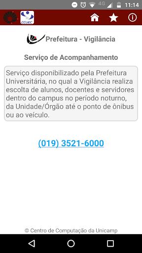 UNICAMP Serviços Schermafbeelding 2