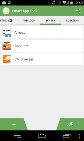 Schermata Smart App Lock 2