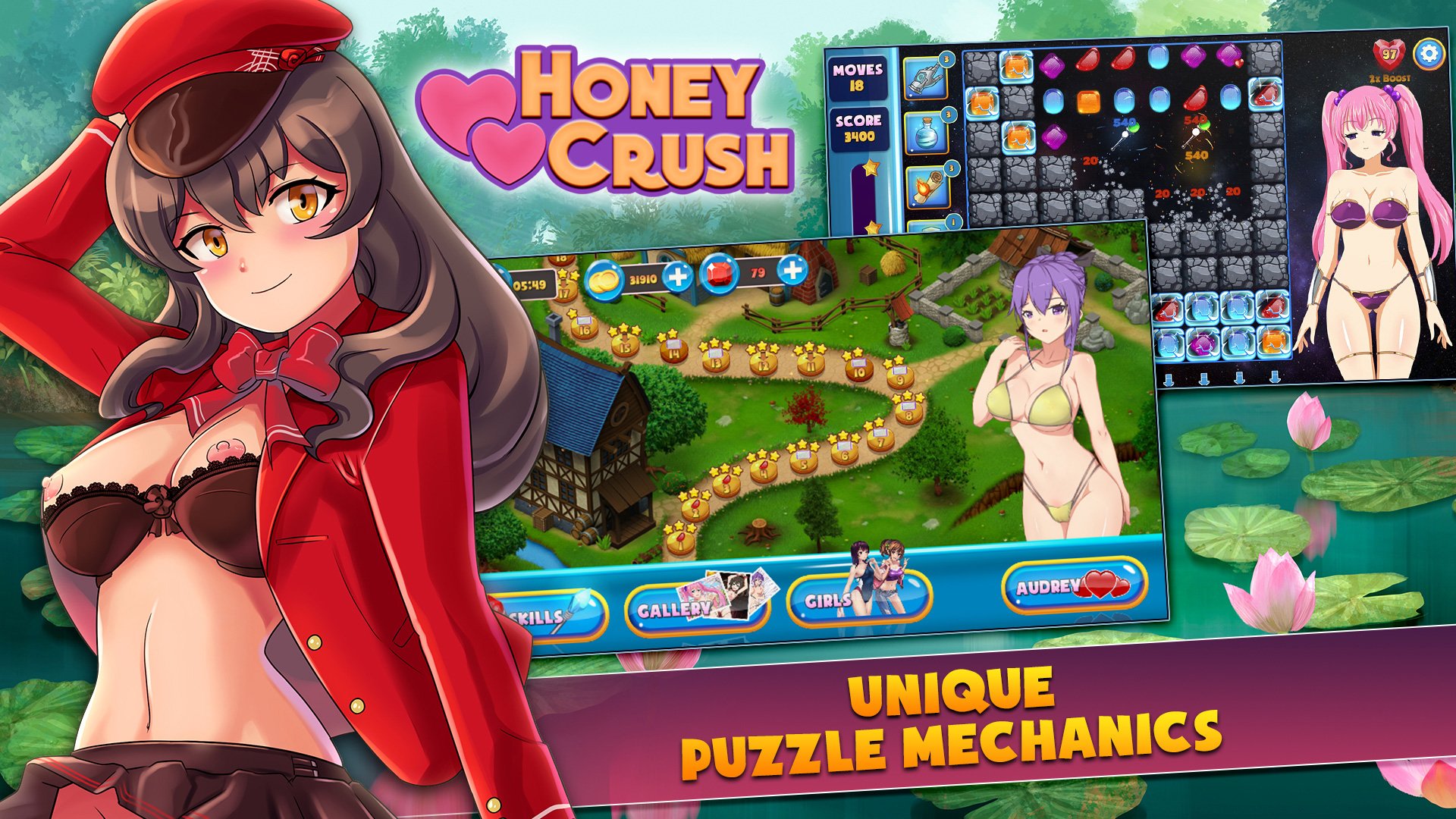 Honey Crush スクリーンショット 1