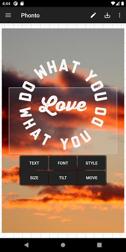 Phonto - Text on Photos Скриншот 2