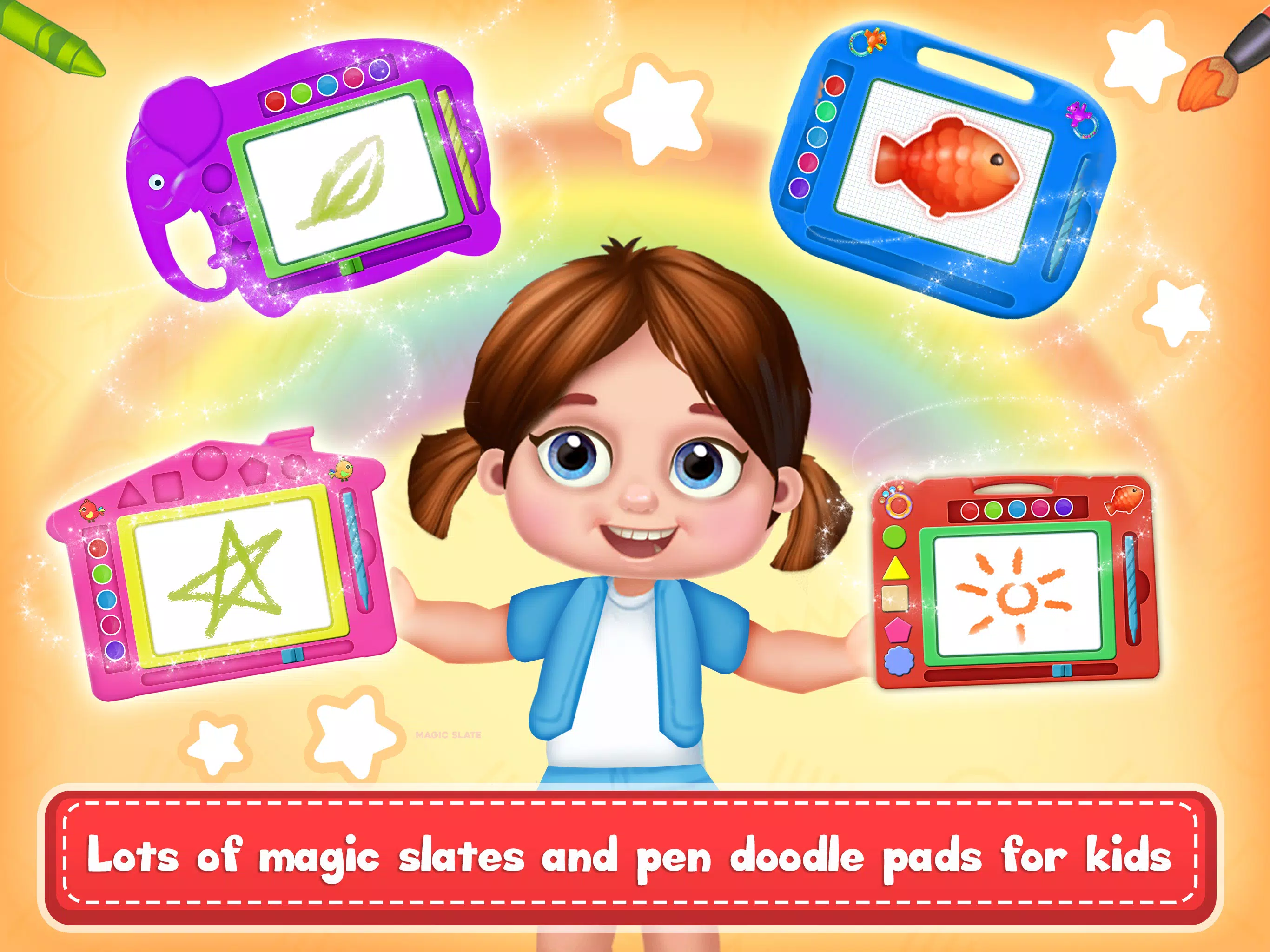 Kids Magic Slate Drawing Pad ภาพหน้าจอ 2