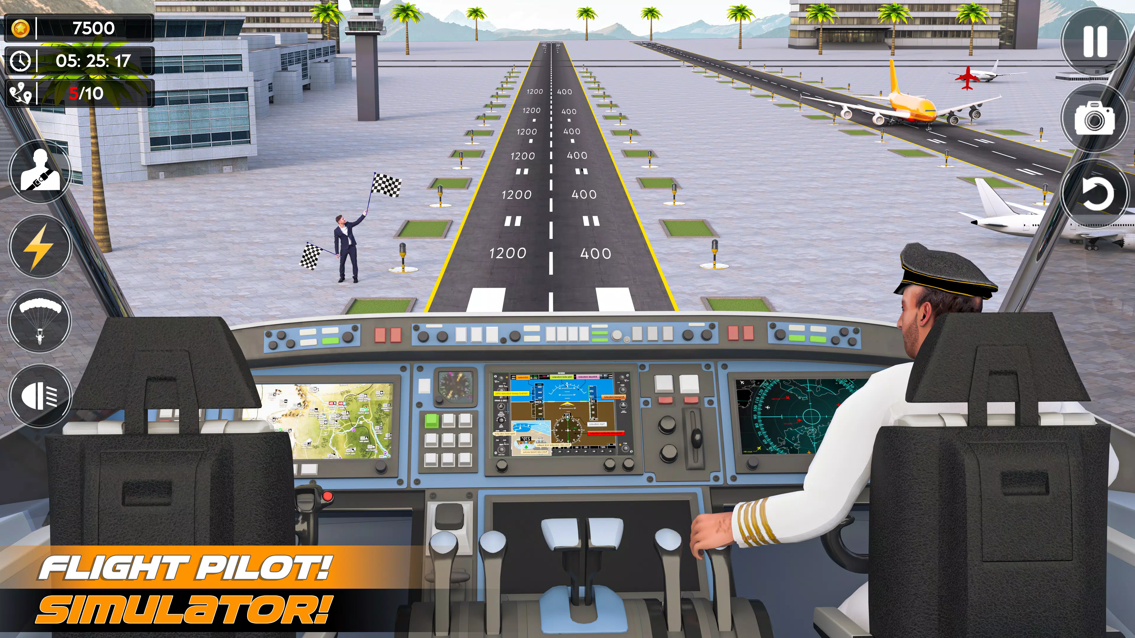 Airplane Flight Simulator 2023 ဖန်သားပြင်ဓာတ်ပုံ 2