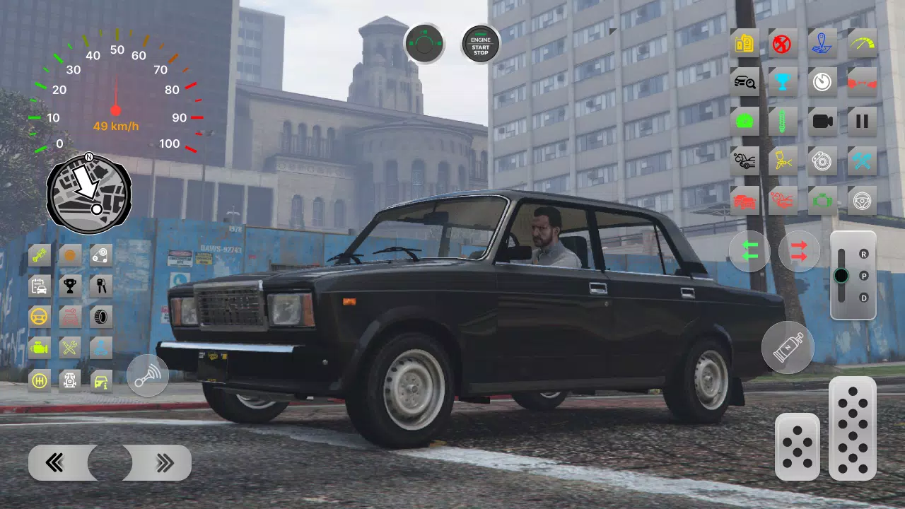 VAZ 2107 Simulator: Drift Lada Capture d'écran 1