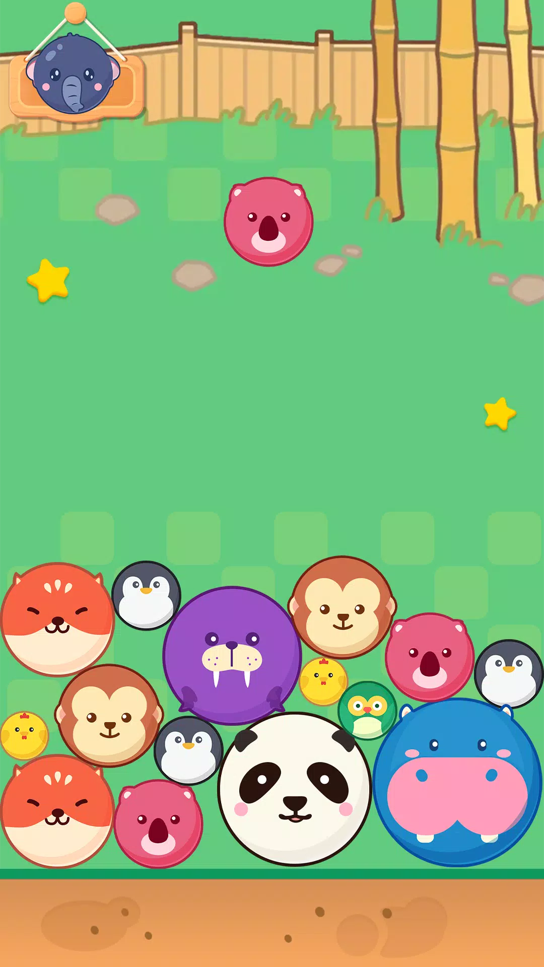 Adorable Animal Merge 스크린샷 1