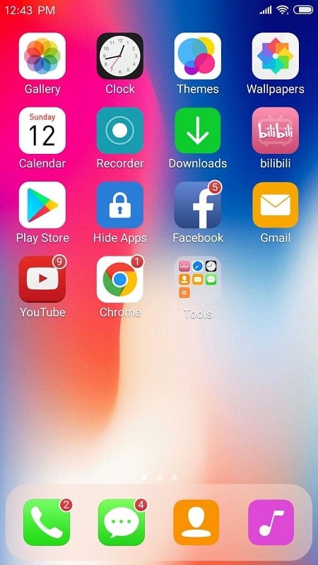 X Launcher Pro ဖန်သားပြင်ဓာတ်ပုံ 2