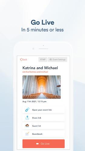 EventLive - Live Stream Events Ảnh chụp màn hình 4