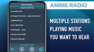 Anime Radio Favorites Tangkapan skrin 4