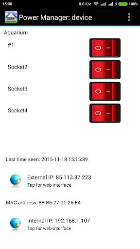 Energenie Power Manager Schermafbeelding 3