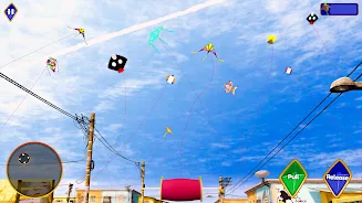 Pipa Layang Kite Flying Game Zrzut ekranu 4