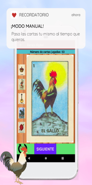 Mexican lottery deck Screenshot 2