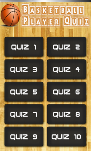 Schermata Basketball Players Quiz 1