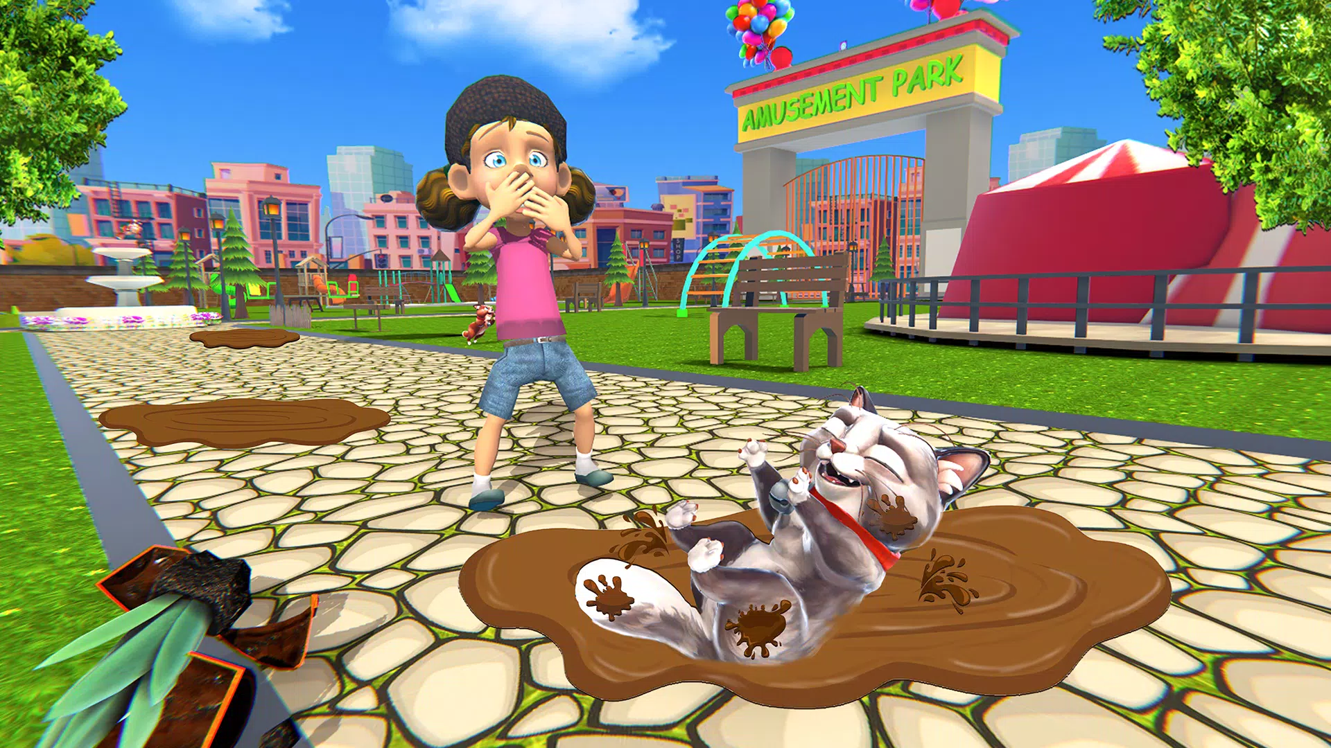 Virtual Pet Cat Animal Games Captura de tela 4