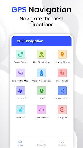 GPS Navigation Map Route Find ภาพหน้าจอ 1