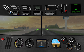 Airplane Pilot Sim Tangkapan skrin 3