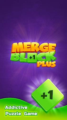 Merge Block Plus Puzzle Game Captura de tela 4