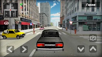 VAZ 2105 Russian Car Simulator स्क्रीनशॉट 1