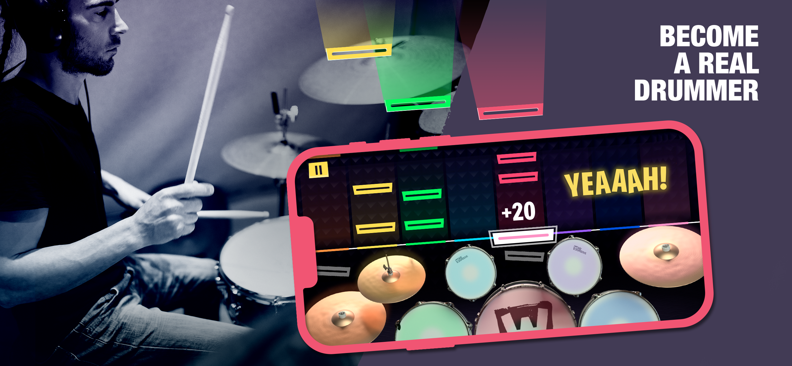 WeGroove: play & learn to drum應用截圖第1張