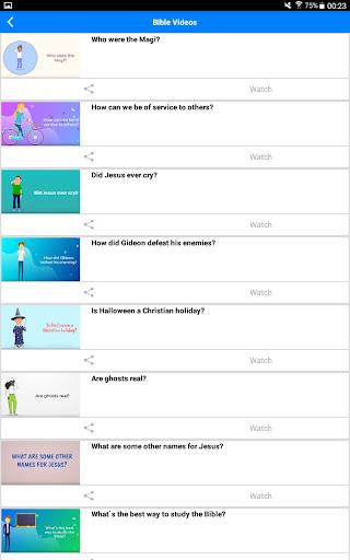 Bible Study Tools, Audio Video Tangkapan skrin 1