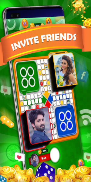 India vs Pakistan Ludo Online Captura de tela 3