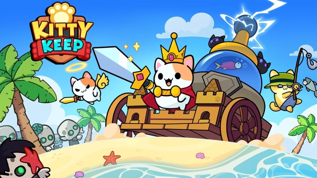 Gatos en Cabo: ¡Bash en la playa de Tower Defense de Kitty Keep!