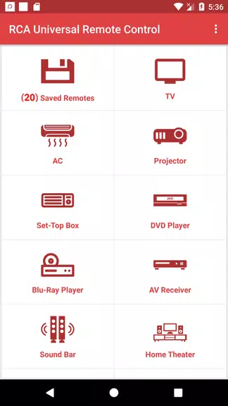 RCA Universal Remote Скриншот 1