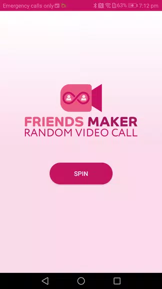 Friends Maker - Random Video Call Скриншот 2