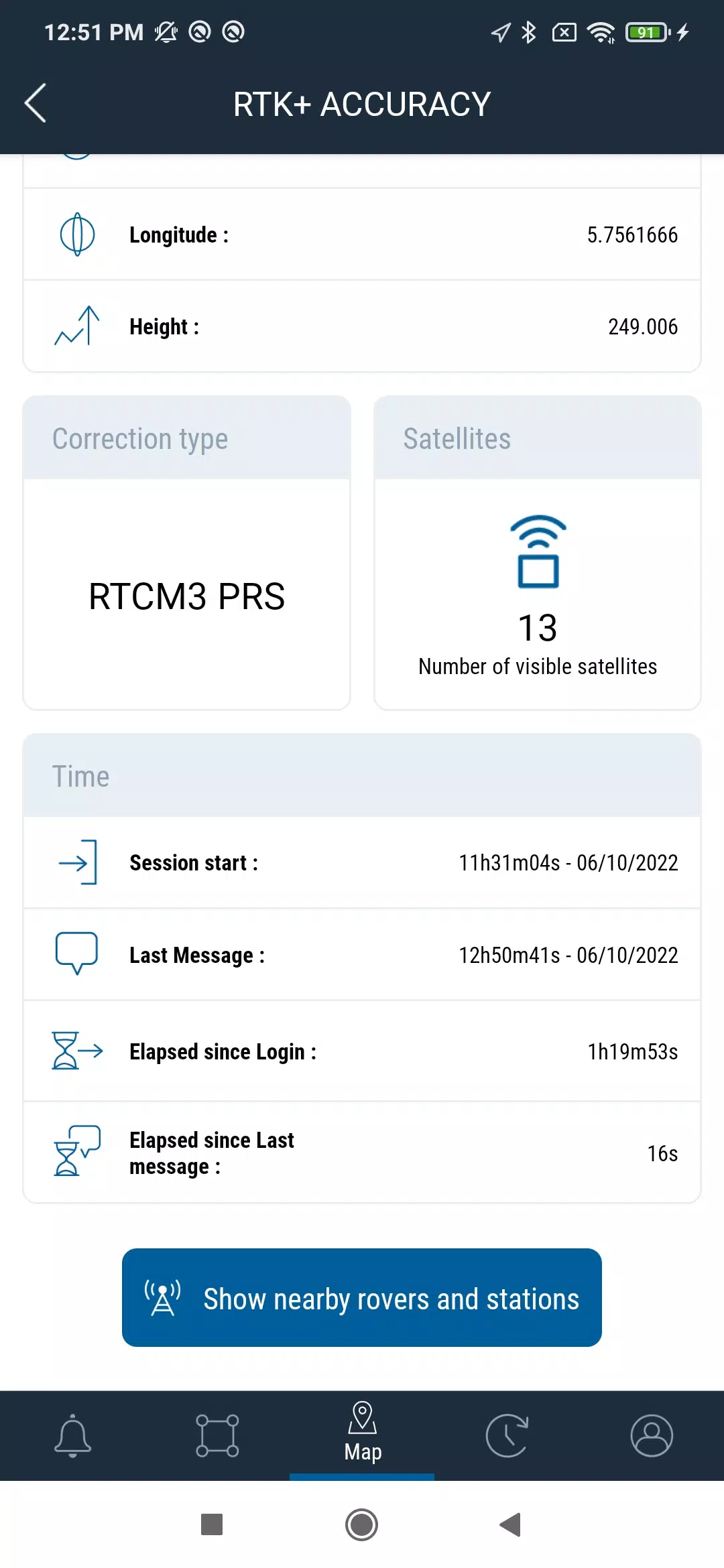 Raven RTK+ ACCURACY Screenshot 4