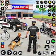 Police Dog Crime Chase Game 3D Screenshot 1