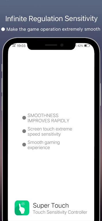 Super Touch -speed sensitivity Скриншот 2