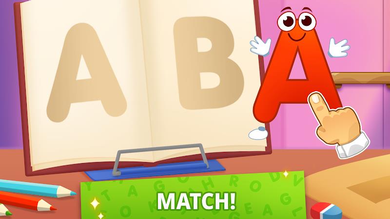 ABC kids! Alphabet, letters スクリーンショット 2