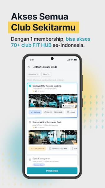 FIT HUB Tangkapan skrin 2