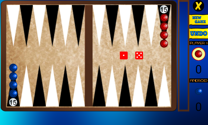 Narde - Long Backgammon by Clarka Apps Tangkapan skrin 1