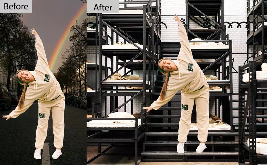 Photo Editor Background Change 스크린샷 1