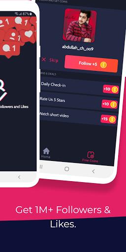 TikFollowers - Get Free Tiktok Followers and Likes Скриншот 2