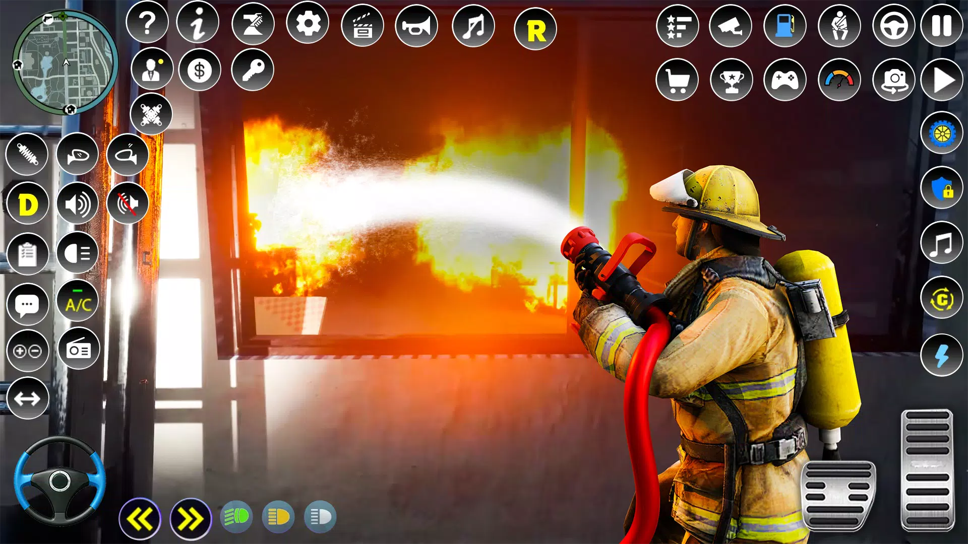 Firefighter :Fire Brigade Game Ảnh chụp màn hình 4