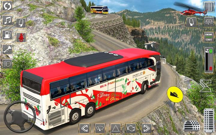 Uphill Offroad Bus Simulator Tangkapan skrin 1