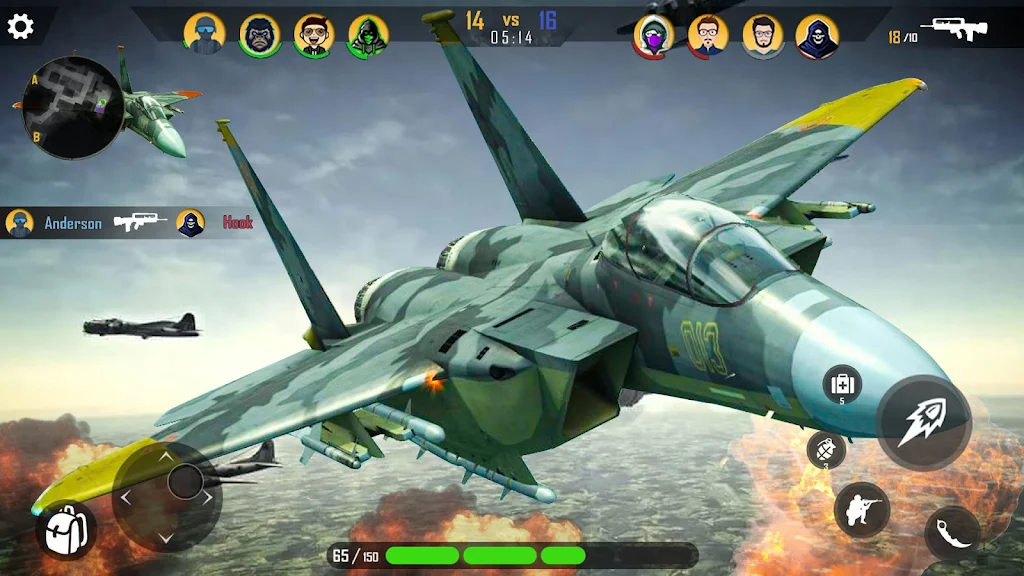 Fighter Jet Games Warplanes Zrzut ekranu 4