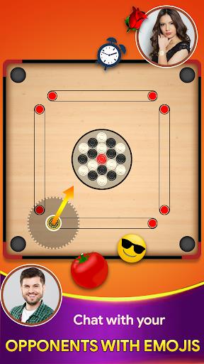 Carrom board game - Carrom Pro Tangkapan skrin 3