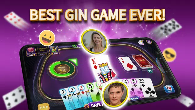 Gin Rummy Elite: Online Game應用截圖第1張