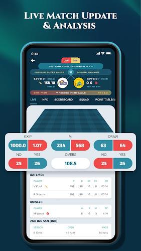 Magic Cricket Live Line - Exch ဖန်သားပြင်ဓာတ်ပုံ 2
