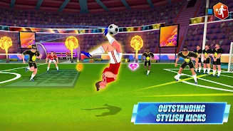 Soccer Smash Battle ဖန်သားပြင်ဓာတ်ပုံ 2