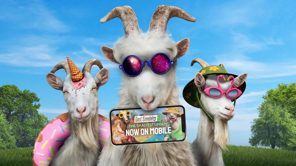 Wees de G.O.A.T met de nieuwe versnellingen in de schaduwst -update van Goat Simulator 3!